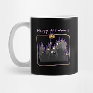 Boo ghost celebrate Mug